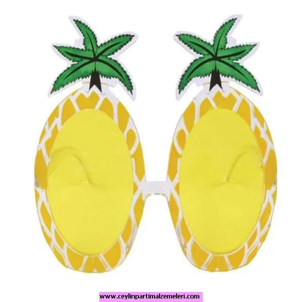 Ananas Temalı Parti Gözlük